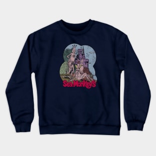 Vintage Sea Animal Novelty Crewneck Sweatshirt